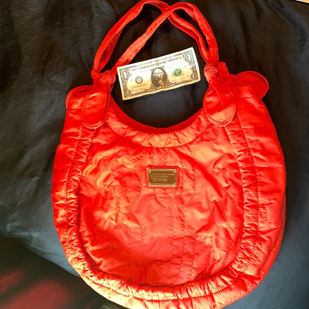 Marc by Marc Jacobs standard supply work wear nylon orange tote